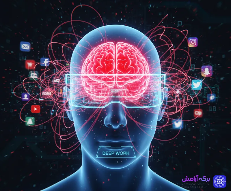 کاهش خلاقیت مغز بر اثر حواس پرتی دیجیتالی